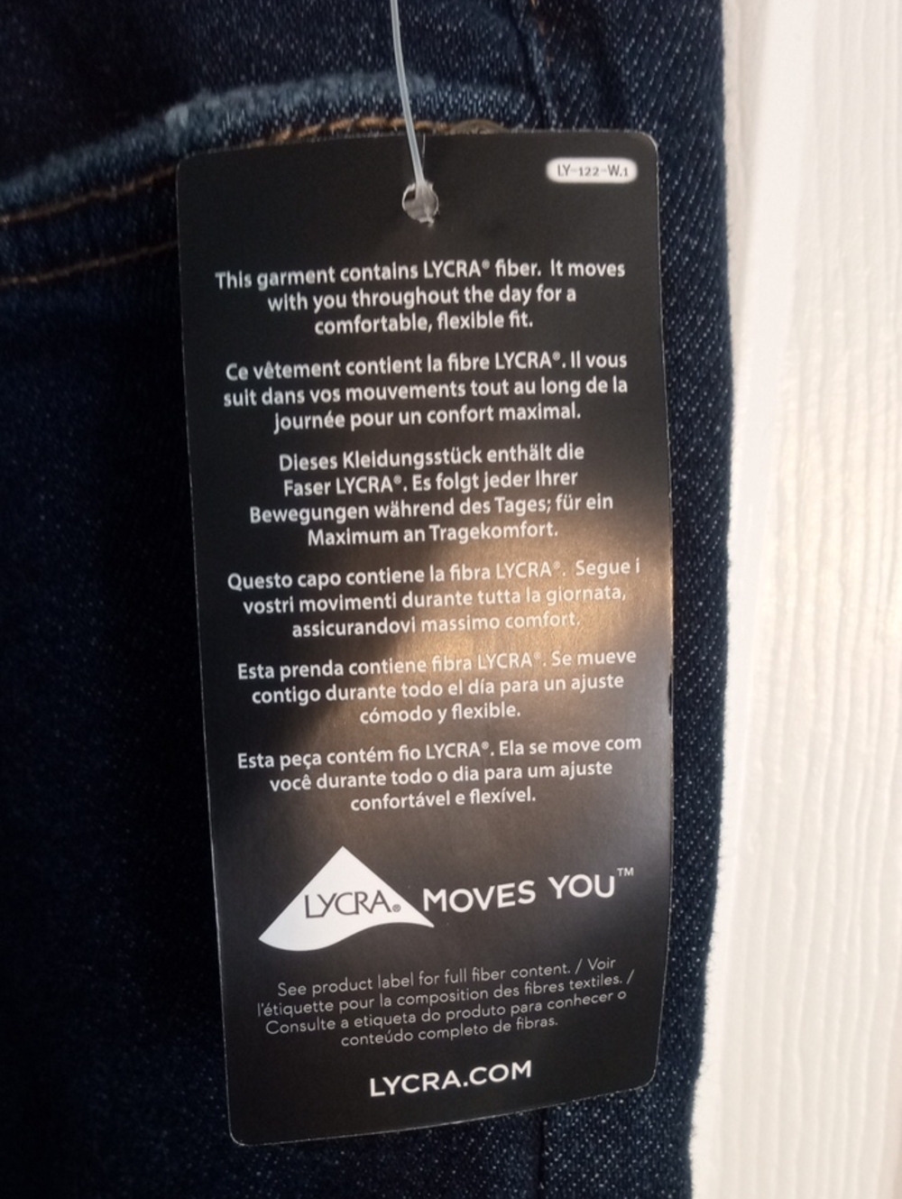 LOGO CROPPED JEANS - Picture 10 of 10